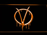 FREE V for Vendetta LED Sign - Orange - TheLedHeroes