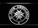 St John Ambulance LED Neon Sign Electrical - White - TheLedHeroes
