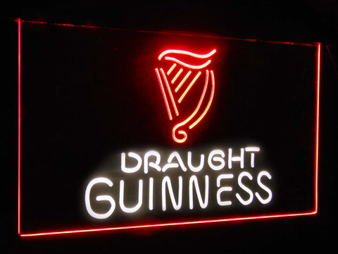 Guinness Draught Dual Color LED Sign - Normal Size (12x8.5in) - TheLedHeroes