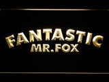 Fantastic Mr. Fox LED Neon Sign Electrical - Yellow - TheLedHeroes