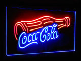 Coca Cola Bottle Drink Dual Color LED Sign - Normal Size (12x8.5in) - TheLedHeroes