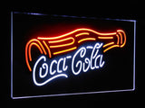 Coca Cola Bottle Drink Dual Color LED Sign - Normal Size (12x8.5in) - TheLedHeroes