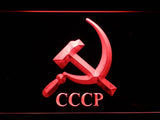 Hammer and Sickle CCCP (2) LED Neon Sign USB - Red - TheLedHeroes