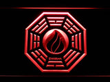 LOST Dharma Sign (3) LED Neon Sign Electrical - Red - TheLedHeroes