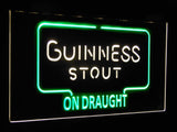 Guinness Dry Stout On Draught Dual Color LED Sign - Normal Size (12x8.5in) - TheLedHeroes