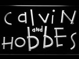 Calvin and Hobbes LED Neon Sign Electrical - White - TheLedHeroes