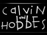 FREE Calvin and Hobbes LED Sign - White - TheLedHeroes