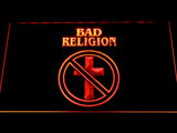 Bad Religion LED Neon Sign Electrical - Orange - TheLedHeroes