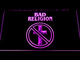 FREE Bad Religion LED Sign - Purple - TheLedHeroes