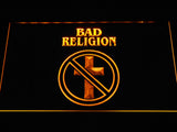 FREE Bad Religion LED Sign - Yellow - TheLedHeroes