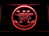 Navy SEAL Team Six LED Neon Sign USB - Red - TheLedHeroes
