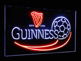 Guinness Soccer Dual Color LED Sign - Normal Size (12x8.5in) - TheLedHeroes