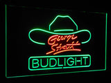 George Strait Bud Light Dual Color LED Sign - Normal Size (12x8.5in) - TheLedHeroes