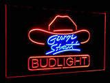 George Strait Bud Light Dual Color LED Sign - Normal Size (12x8.5in) - TheLedHeroes