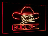 George Strait Bud Light Dual Color LED Sign - Normal Size (12x8.5in) - TheLedHeroes