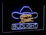 George Strait Bud Light Dual Color LED Sign - Normal Size (12x8.5in) - TheLedHeroes