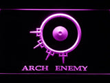 Arch Enemy LED Neon Sign USB - Purple - TheLedHeroes