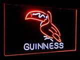 Guinness Toucan Dual Color LED Sign - Normal Size (12x8.5in) - TheLedHeroes