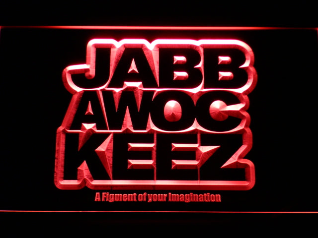 FREE JabbaWockeeZ (2) LED Sign - Red - TheLedHeroes