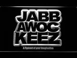 FREE JabbaWockeeZ (2) LED Sign - White - TheLedHeroes