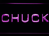 Chuck LED Neon Sign USB - Purple - TheLedHeroes