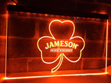 Jameson Shamrock LED Neon Sign USB - Orange - TheLedHeroes