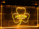 Jameson Shamrock LED Neon Sign USB - Yellow - TheLedHeroes