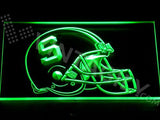 Syracuse Orange LED Neon Sign USB - Green - TheLedHeroes