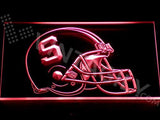Syracuse Orange LED Neon Sign Electrical - Red - TheLedHeroes