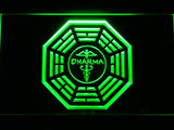LOST Dharma Sign (4) LED Neon Sign Electrical - Green - TheLedHeroes