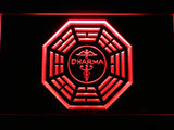 FREE LOST Dharma Sign (4) LED Sign - Red - TheLedHeroes