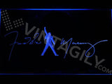 Freddie Mercury LED Neon Sign USB - Blue - TheLedHeroes