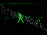 FREE Freddie Mercury LED Sign - Green - TheLedHeroes