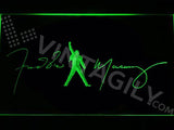 Freddie Mercury LED Neon Sign USB - Green - TheLedHeroes