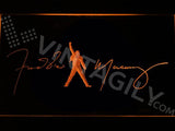 Freddie Mercury LED Neon Sign USB - Orange - TheLedHeroes