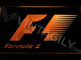 Formula 1 LED Neon Sign USB - Orange - TheLedHeroes