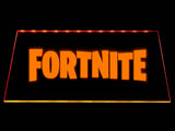 FREE Fortnite logo LED Sign - Orange - TheLedHeroes