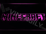 Minecraft Logo LED Sign - Purple - TheLedHeroes