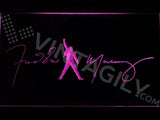 Freddie Mercury LED Neon Sign USB - Purple - TheLedHeroes