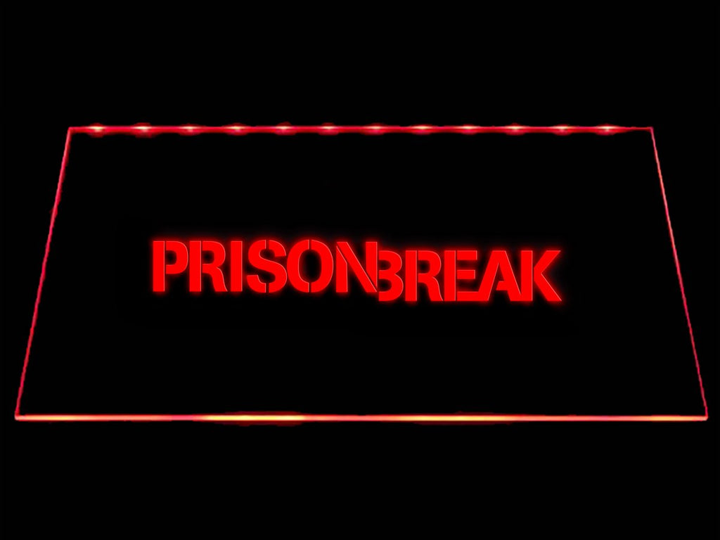Prison Break LED Neon Sign USB - Red - TheLedHeroes