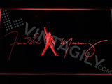 Freddie Mercury LED Neon Sign USB - Red - TheLedHeroes