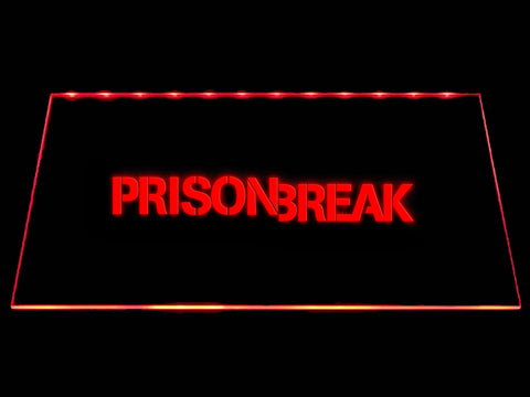 FREE Prison Break LED Sign - Red - TheLedHeroes