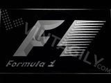 Formula 1 LED Neon Sign USB - White - TheLedHeroes
