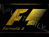 Formula 1 LED Neon Sign USB - Yellow - TheLedHeroes