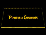 Pirates of the Caribbean LED Neon Sign USB - Yellow - TheLedHeroes
