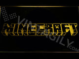 Minecraft Logo LED Sign - Yellow - TheLedHeroes