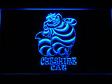 Disney Cheshire Cat Alice in Wonderland (3) LED Neon Sign USB - Blue - TheLedHeroes