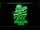 Disney Cheshire Cat Alice in Wonderland (3) LED Neon Sign USB - Green - TheLedHeroes