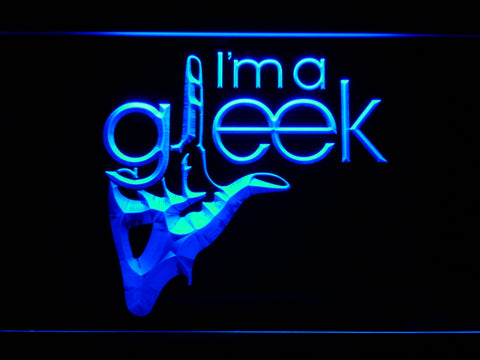 FREE I'm a Gleek LED Sign - Blue - TheLedHeroes