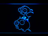 FREE Invader Zim Piggy LED Sign - Blue - TheLedHeroes